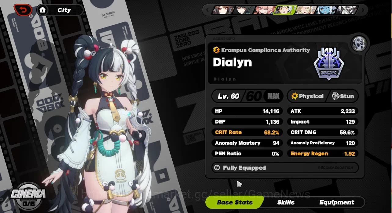 Zenless Zone Zero Accounts ASIA IK 54|S2 CH6|6 Limit 2VH+PremTeam YSG[(Ye Sun image 17