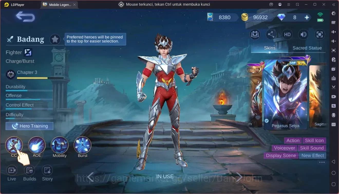 Mobile Legends: Bang Bang Accounts Global|Hero 125|Skin 221|Renowned|CC Natalia|9th F image 2