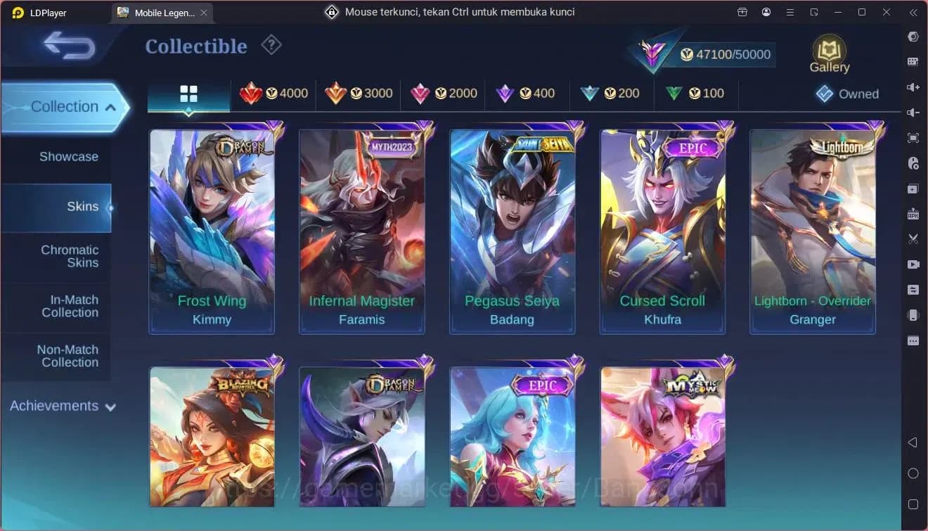 Mobile Legends: Bang Bang Accounts Global|Hero 125|Skin 221|Renowned|CC Natalia|9th F image 8