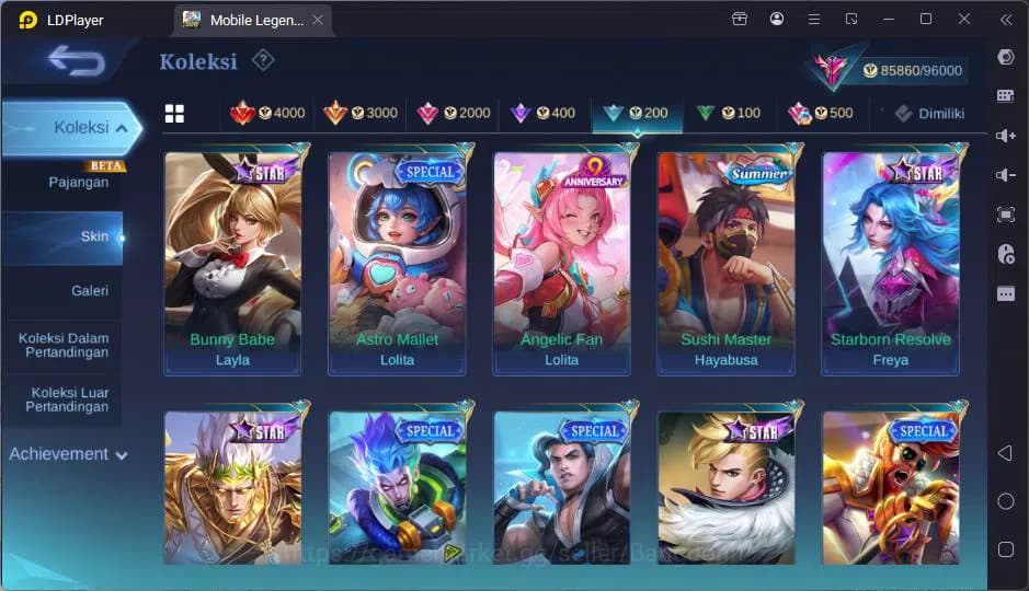 Mobile Legends: Bang Bang Accounts GLOBAL|Hero 125|Skin 304|Prim Claude+Granger,Sanri image 10