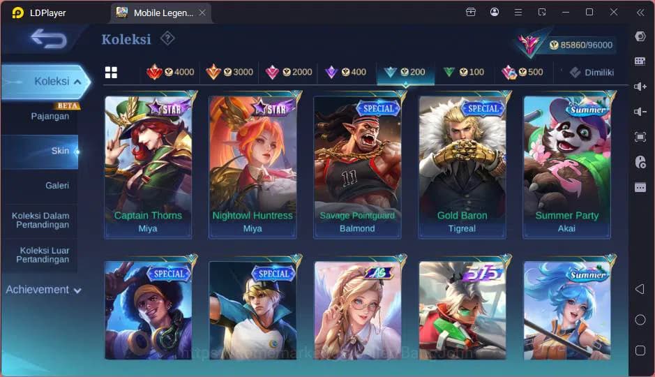 Mobile Legends: Bang Bang Accounts GLOBAL|Hero 125|Skin 304|Prim Claude+Granger,Sanri image 11