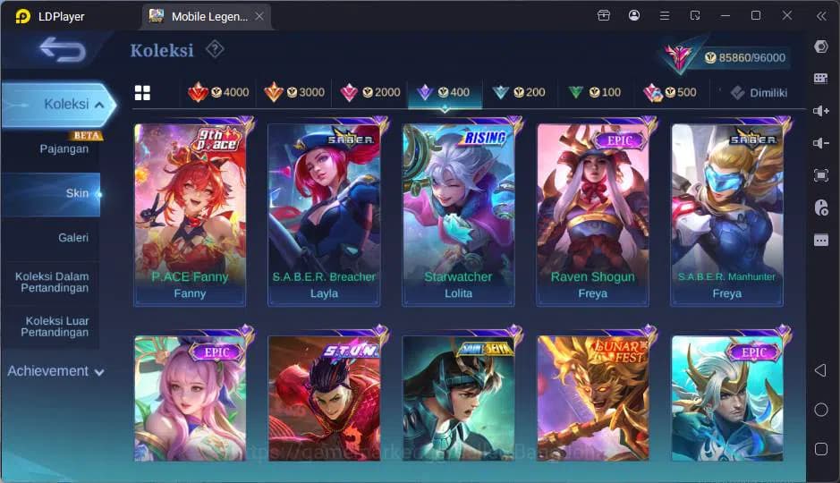 Mobile Legends: Bang Bang Accounts GLOBAL|Hero 125|Skin 304|Prim Claude+Granger,Sanri image 16