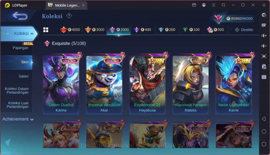 Mobile Legends: Bang Bang Accounts GLOBAL|Hero 125|Skin 304|Prim Claude+Granger,Sanri image 18