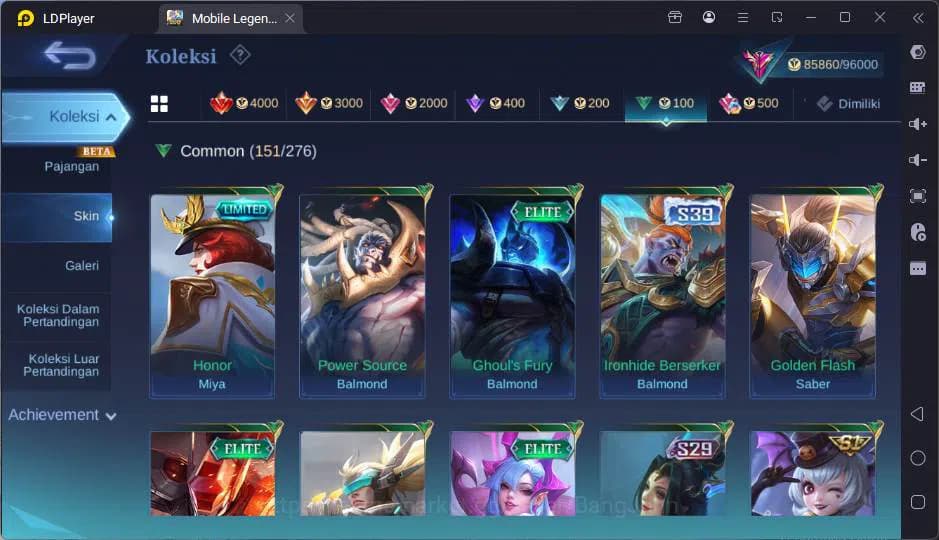 Mobile Legends: Bang Bang Accounts GLOBAL|Hero 125|Skin 304|Prim Claude+Granger,Sanri image 9