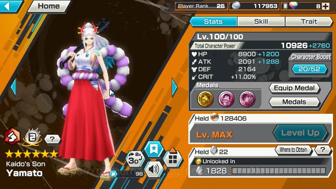 One Piece Bounty Rush Accounts Global|4EX 3MAX|Winner Island Travalgar Law,AF Rob image 6