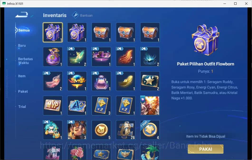 Honor of Kings Accounts GLOBAL | HERO 33, Skin 21 legend ying fire spear image 2