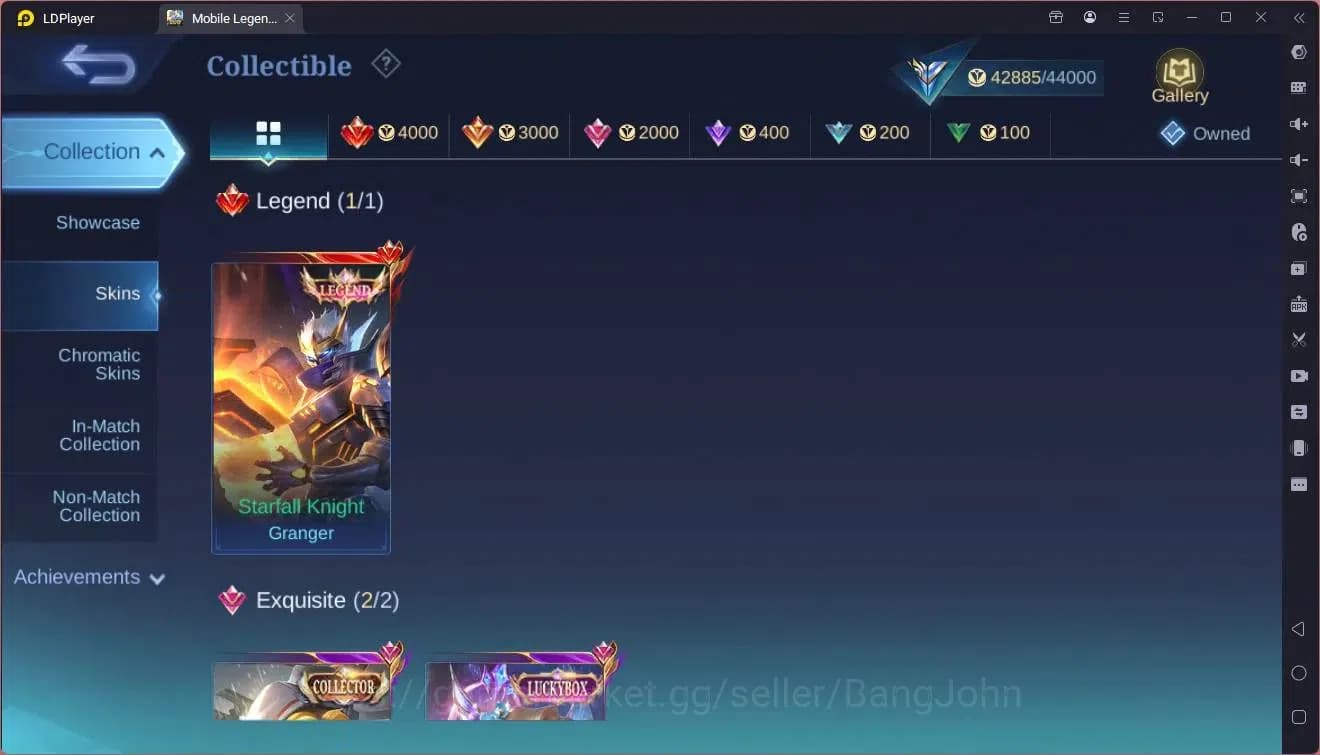 Mobile Legends: Bang Bang Accounts Global|Hero 131|Skin 192|Expert|Legend Granger|CC image 10