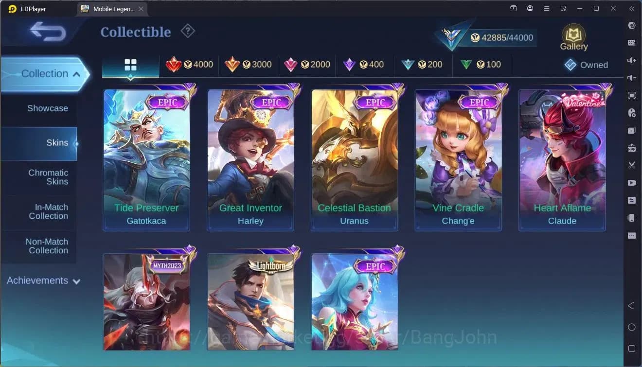 Mobile Legends: Bang Bang Accounts Global|Hero 131|Skin 192|Expert|Legend Granger|CC image 6