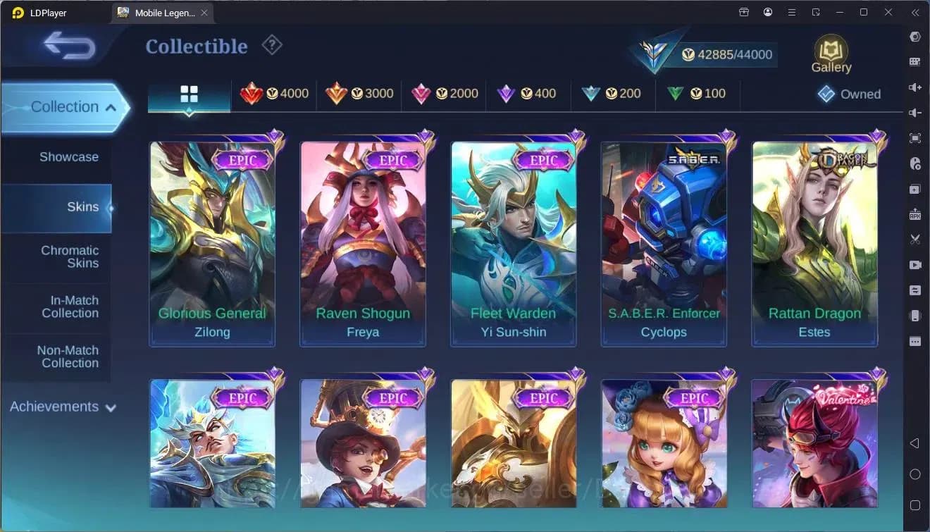 Mobile Legends: Bang Bang Accounts Global|Hero 131|Skin 192|Expert|Legend Granger|CC image 7