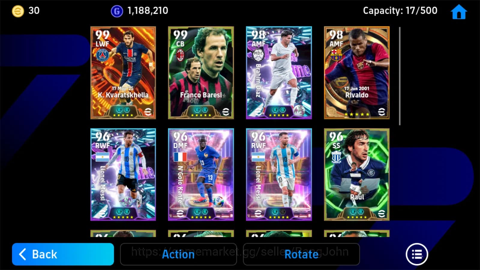 eFootball Accounts Power 3146 | Kvaratskheilla bigtime blitz | brahim image 4