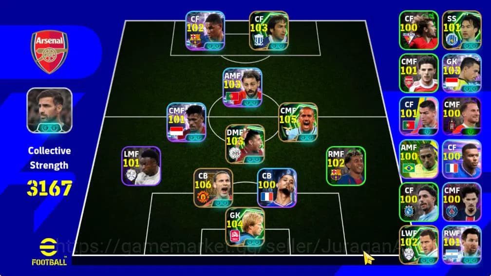 eFootball Accounts Mobile|PES 2026|Shinji Okazaki Long-Reach Tackle,R image 1