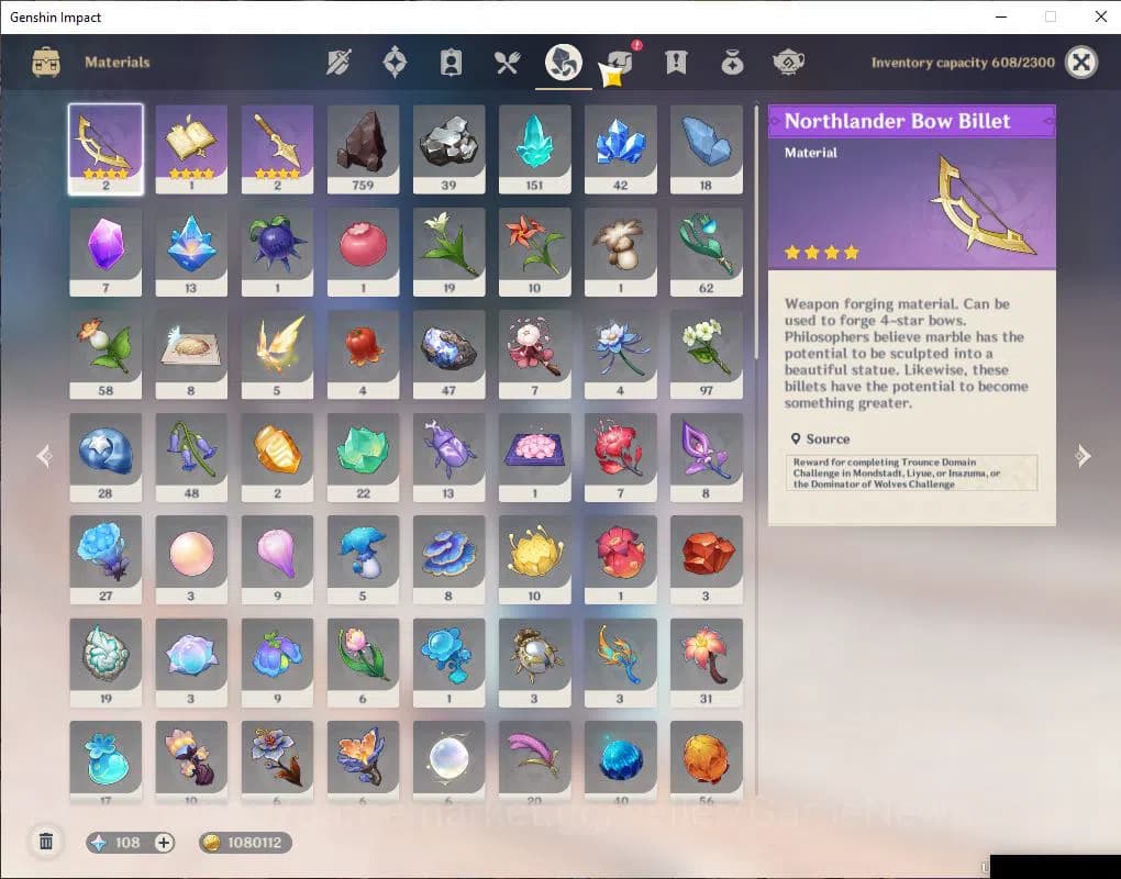 Genshin Impact Accounts ASIA |AR 55|4 Limit+38(*4Character)|Neuvillete,Fur image 7