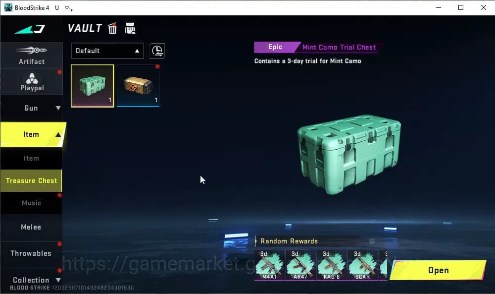 Blood Strike Accounts ASIA|ETERNAL MP5-Dominator Lv3|Melee ULTRA Shurike image 10