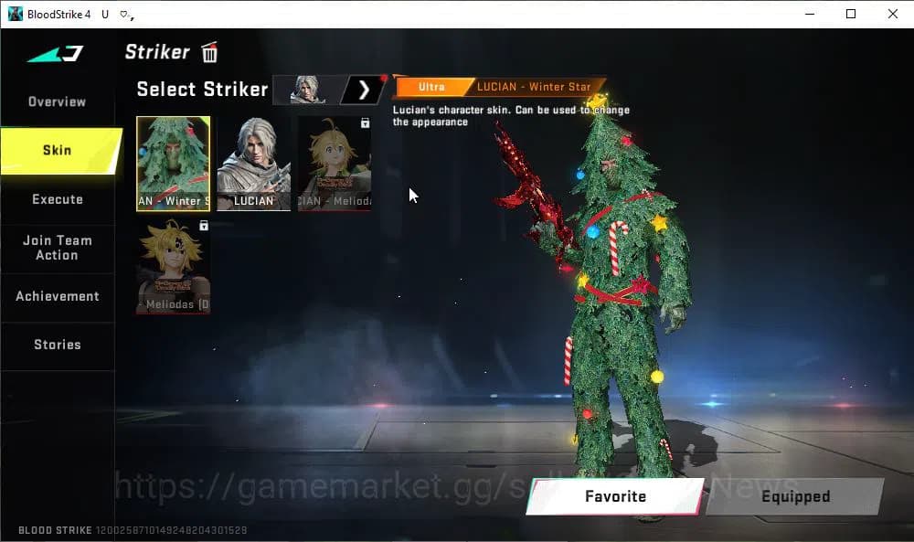 Blood Strike Accounts ASIA|ETERNAL MP5-Dominator Lv3|Melee ULTRA Shurike image 17