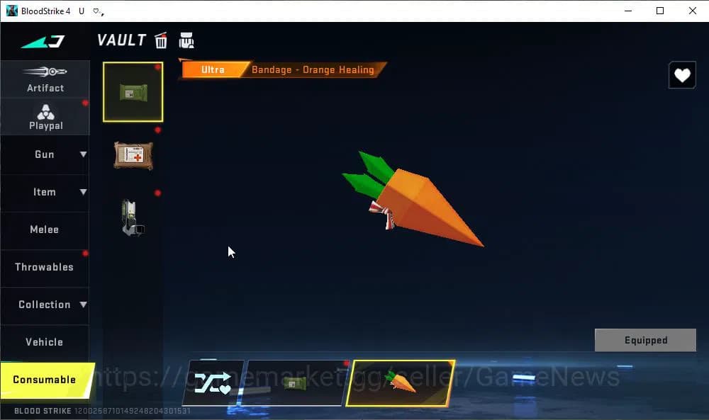 Blood Strike Accounts ASIA|ETERNAL MP5-Dominator Lv3|Melee ULTRA Shurike image 2