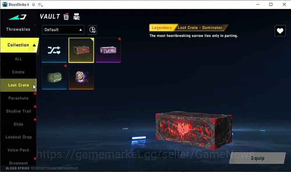 Blood Strike Accounts ASIA|ETERNAL MP5-Dominator Lv3|Melee ULTRA Shurike image 8