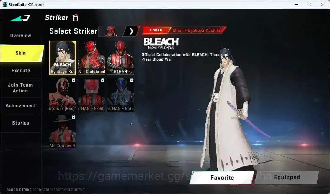 Blood Strike Accounts ASIA | 2 Collab Guns | 2 EVA GUNS | 2 Eternal Guns image 1