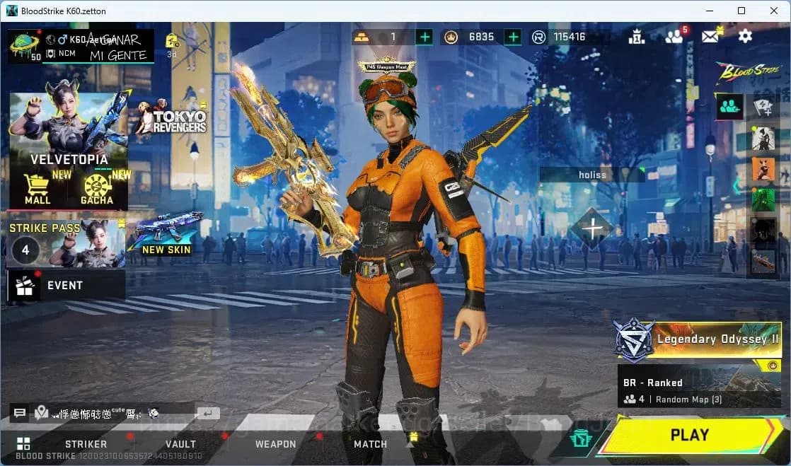 Blood Strike Accounts ASIA | 2 Collab Guns | 2 EVA GUNS | 2 Eternal Guns image 18