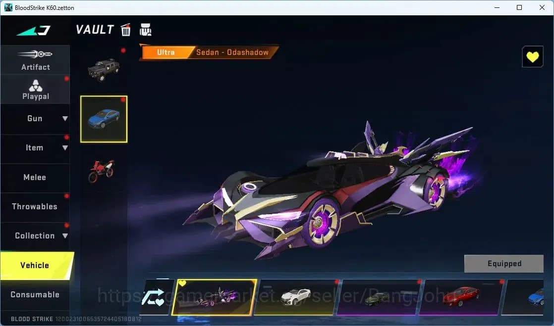 Blood Strike Accounts ASIA | 2 Collab Guns | 2 EVA GUNS | 2 Eternal Guns image 2