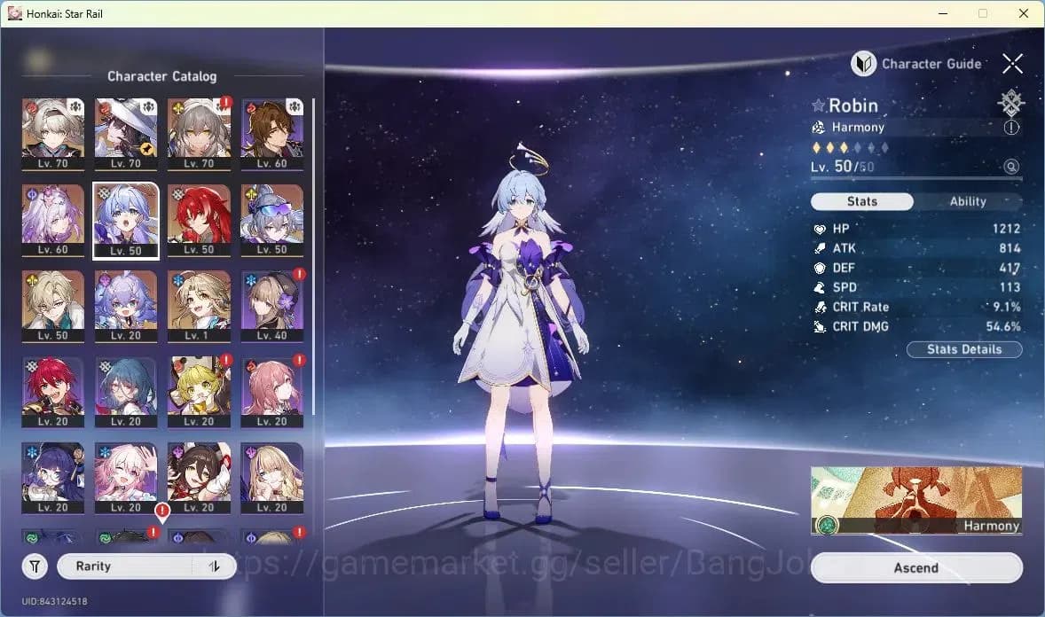 Honkai Star Rail Accounts ASIA | TL51|Firefly+Sig |Silver Wolf LV.999 +Sig | image 14