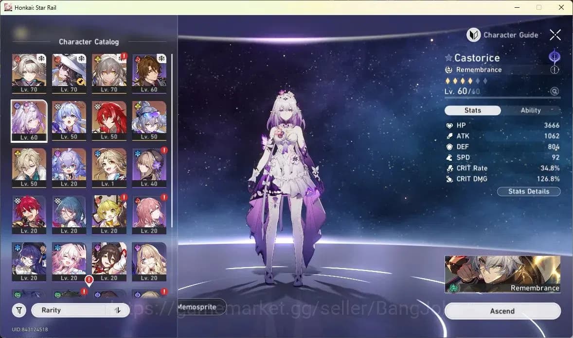 Honkai Star Rail Accounts ASIA | TL51|Firefly+Sig |Silver Wolf LV.999 +Sig | image 15
