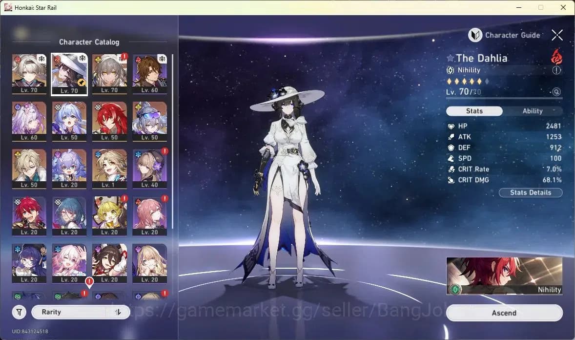 Honkai Star Rail Accounts ASIA | TL51|Firefly+Sig |Silver Wolf LV.999 +Sig | image 16