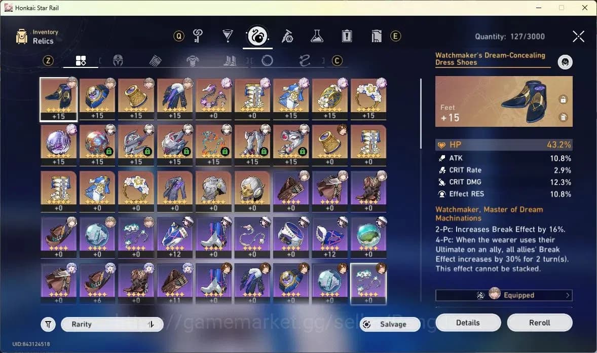 Honkai Star Rail Accounts ASIA | TL51|Firefly+Sig |Silver Wolf LV.999 +Sig | image 6