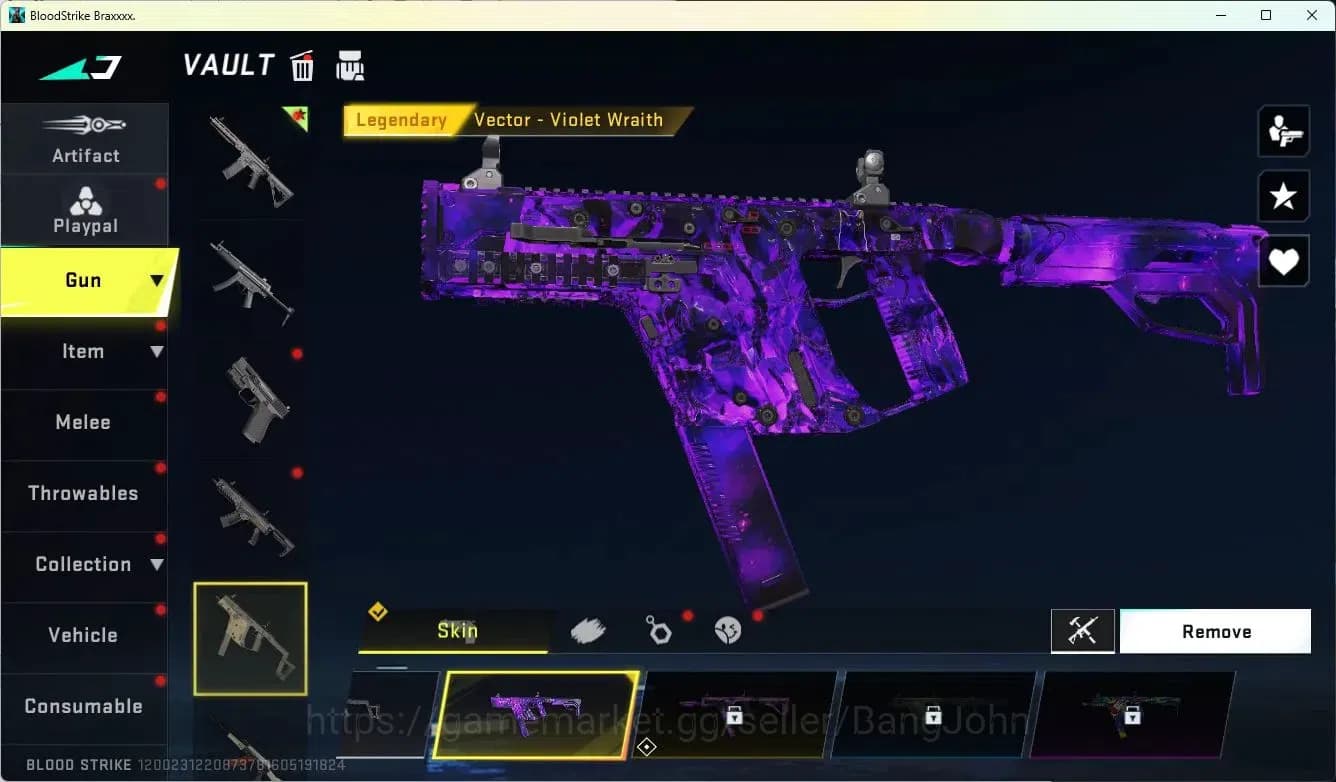 Blood Strike Accounts ASIA | L22|BR Master IV|2 7DS Guns: M4A1,QBZ95|Ult image 4