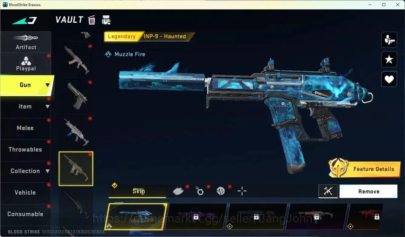 Blood Strike Accounts ASIA | L22|BR Master IV|2 7DS Guns: M4A1,QBZ95|Ult image 5