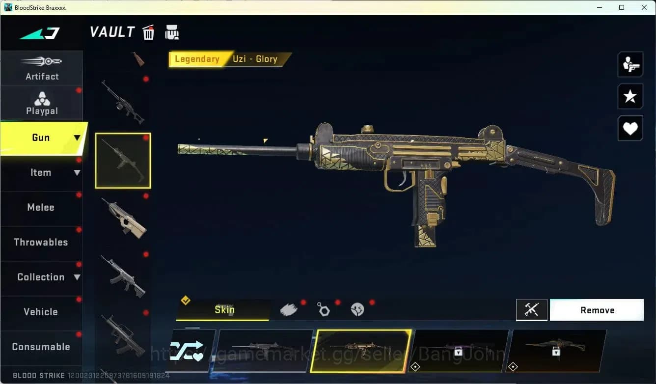 Blood Strike Accounts ASIA | L22|BR Master IV|2 7DS Guns: M4A1,QBZ95|Ult image 6