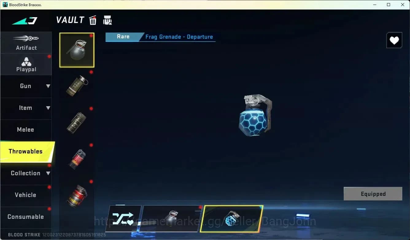 Blood Strike Accounts ASIA | L22|BR Master IV|2 7DS Guns: M4A1,QBZ95|Ult image 8
