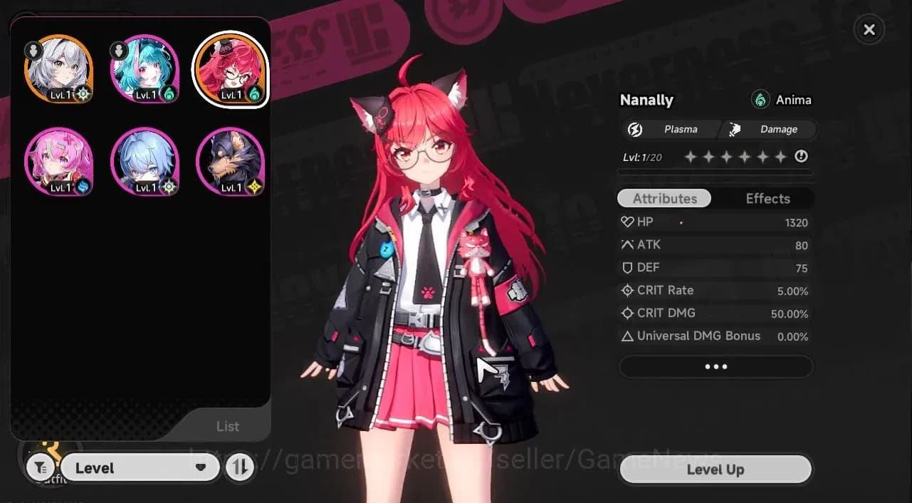 Neverness to Everness Accounts GLOBAL SEA|HL 3|1 SSR Nanally + 1 S-Class Char Box image 1
