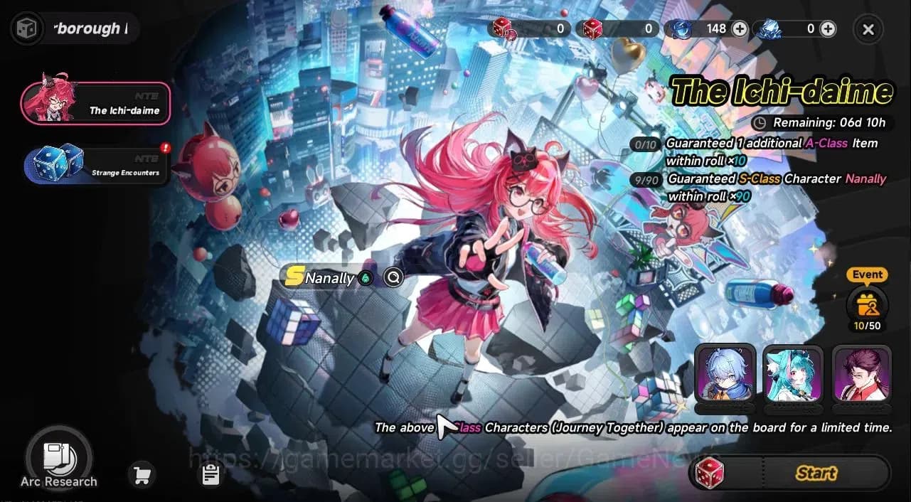 Neverness to Everness Accounts GLOBAL SEA|HL 3|1 SSR Nanally + 1 S-Class Char Box image 3