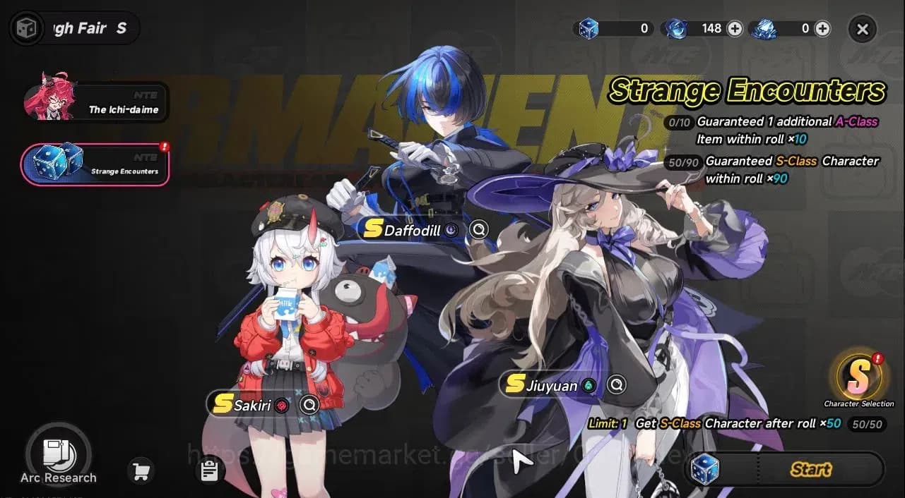 Neverness to Everness Accounts GLOBAL SEA|HL 3|1 SSR Nanally + 1 S-Class Char Box image 4