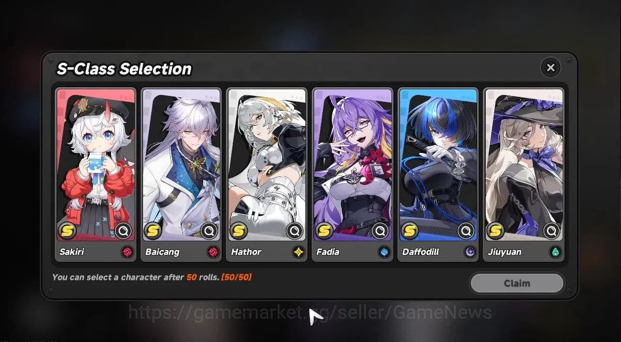 Neverness to Everness Accounts GLOBAL SEA|HL 3|1 SSR Nanally + 1 S-Class Char Box image 5