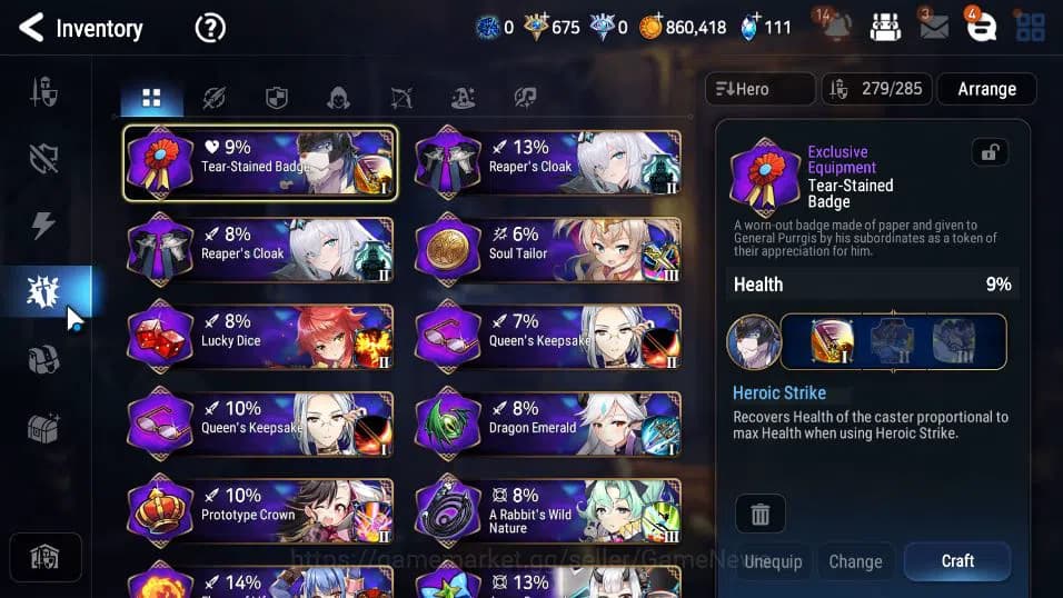 Epic Seven Accounts GLOBAL Unverif|New Era|6 ML(BArunka,NM Luna,LW Pei image 10