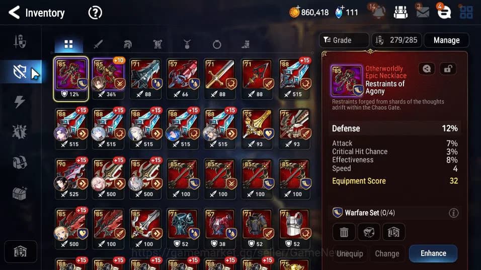 Epic Seven Accounts GLOBAL Unverif|New Era|6 ML(BArunka,NM Luna,LW Pei image 12