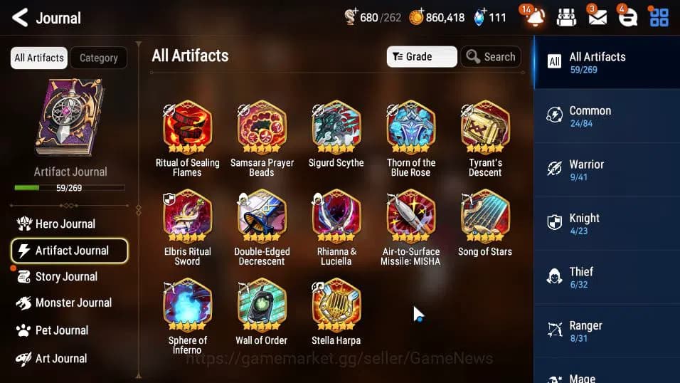 Epic Seven Accounts GLOBAL Unverif|New Era|6 ML(BArunka,NM Luna,LW Pei image 14
