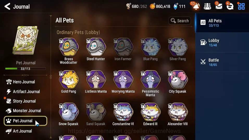 Epic Seven Accounts GLOBAL Unverif|New Era|6 ML(BArunka,NM Luna,LW Pei image 3