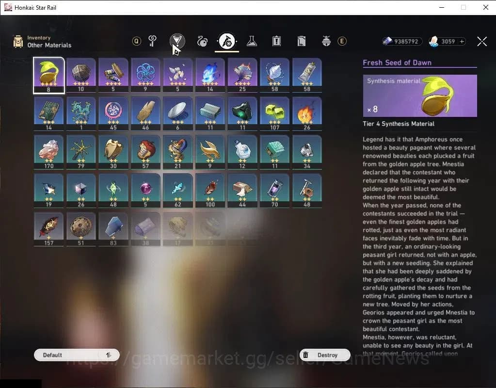 Honkai Star Rail Accounts NA|TL 58|3K SJ|8 Limited|Castorice+Sign,Sparkle,Ev image 9