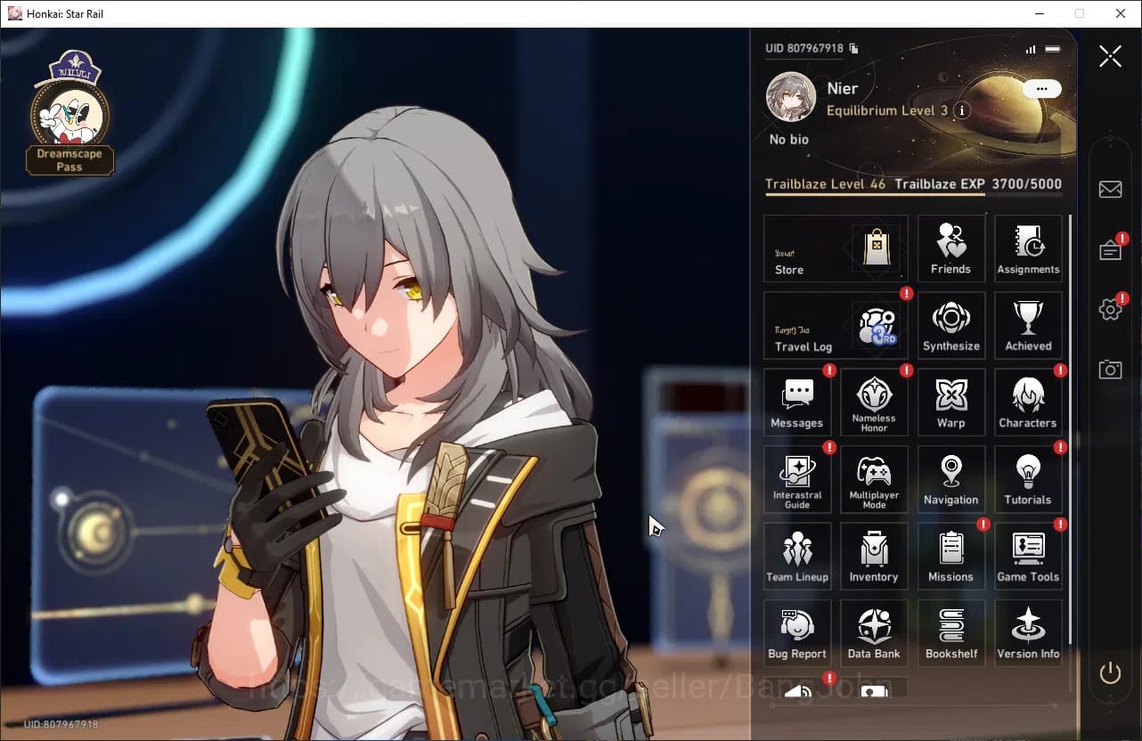 Honkai Star Rail Accounts ASIA TL46 6 Limit: SW+Sign Sparkle E1 DanHeng PT T image 16