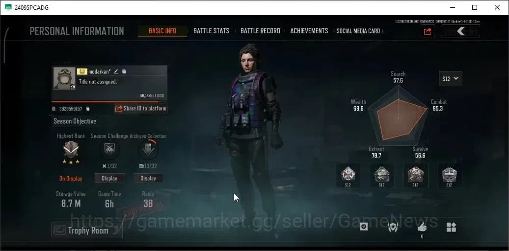 Arena Breakout Accounts MOBILE Lv26|SV 8,7M|CV 2,9M|Wire Set|Forest MP5,Ab image 2