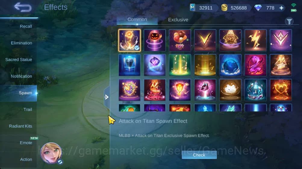 Mobile Legends: Bang Bang Accounts Hero 132|Skin 455|Legend Gusion|Lance Kishin,Thamu image 12