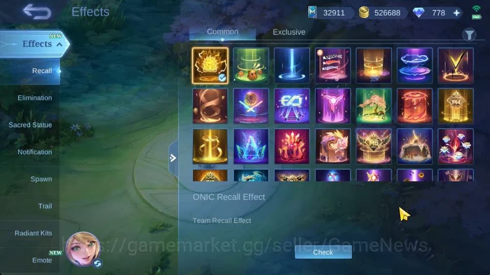 Mobile Legends: Bang Bang Accounts Hero 132|Skin 455|Legend Gusion|Lance Kishin,Thamu image 6