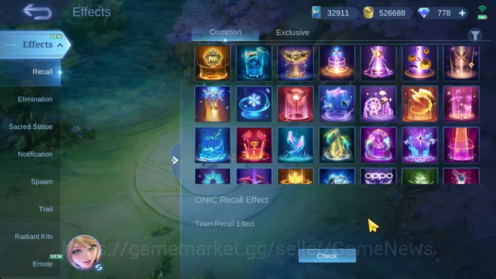 Mobile Legends: Bang Bang Accounts Hero 132|Skin 455|Legend Gusion|Lance Kishin,Thamu image 7