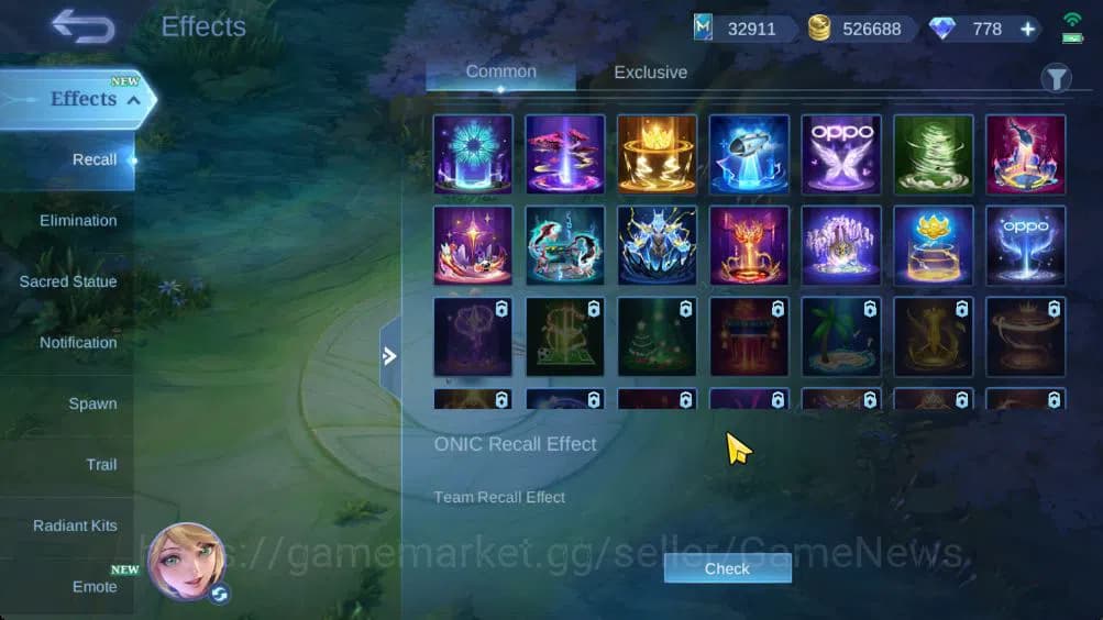 Mobile Legends: Bang Bang Accounts Hero 132|Skin 455|Legend Gusion|Lance Kishin,Thamu image 8