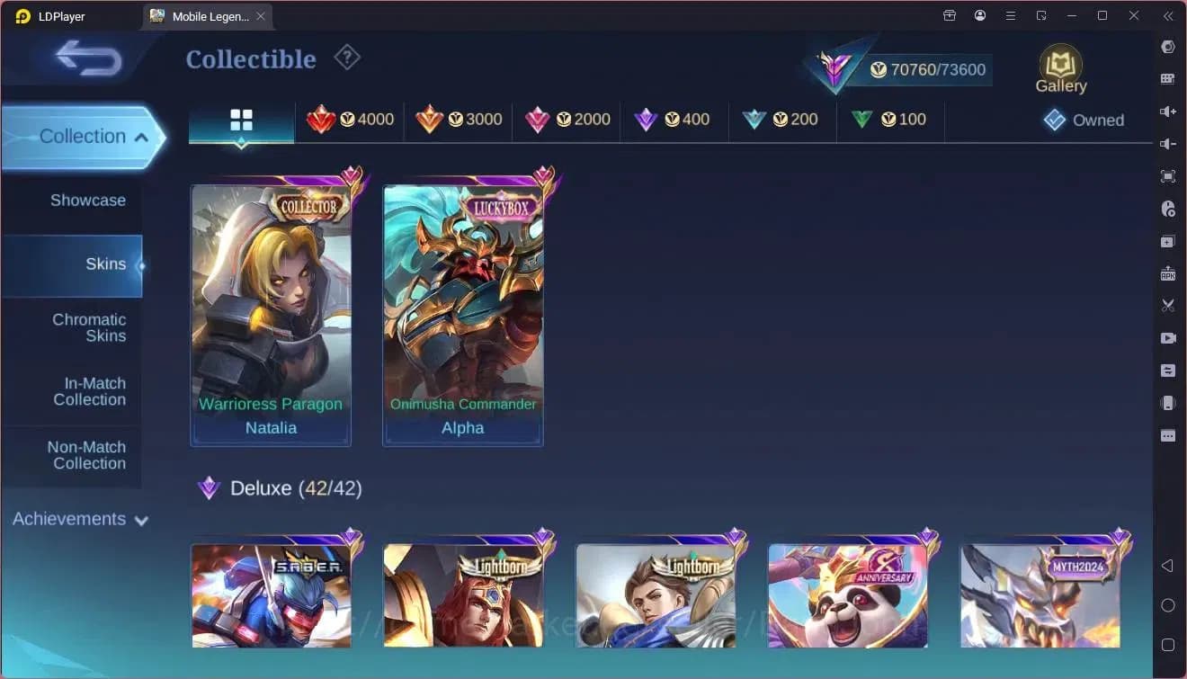 Mobile Legends: Bang Bang Accounts Global|Hero 139|Skin 317|Renowned|KOF Karina|Lucky image 11