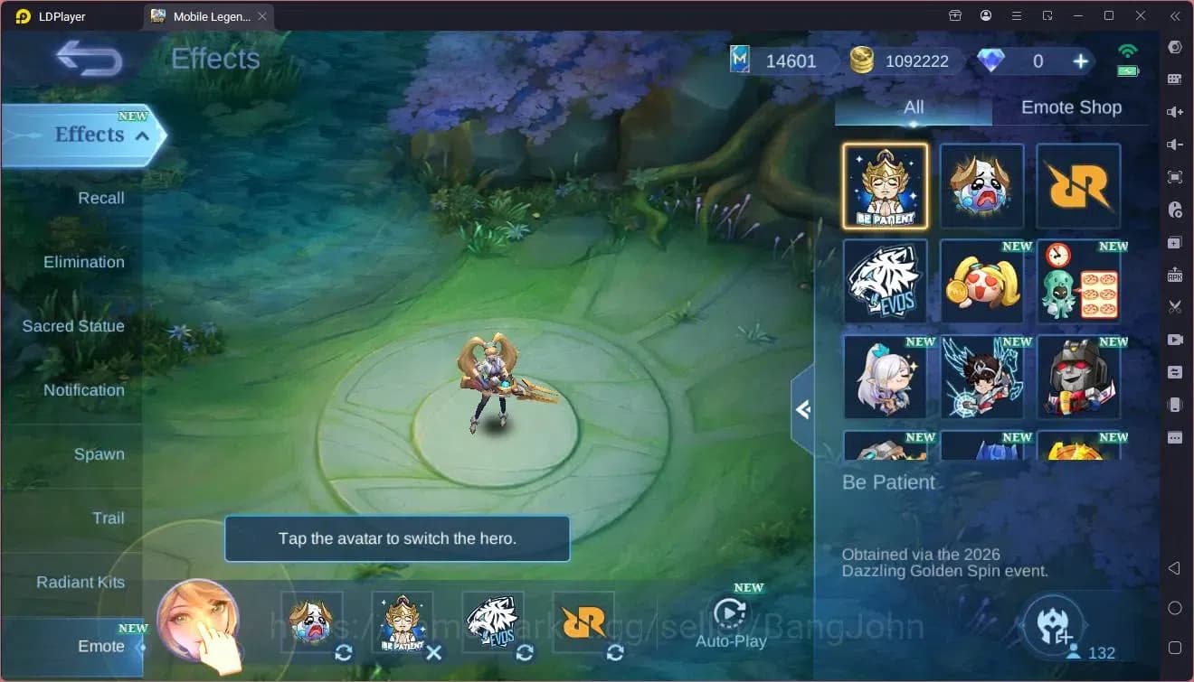 Mobile Legends: Bang Bang Accounts Global|Hero 139|Skin 317|Renowned|KOF Karina|Lucky image 13