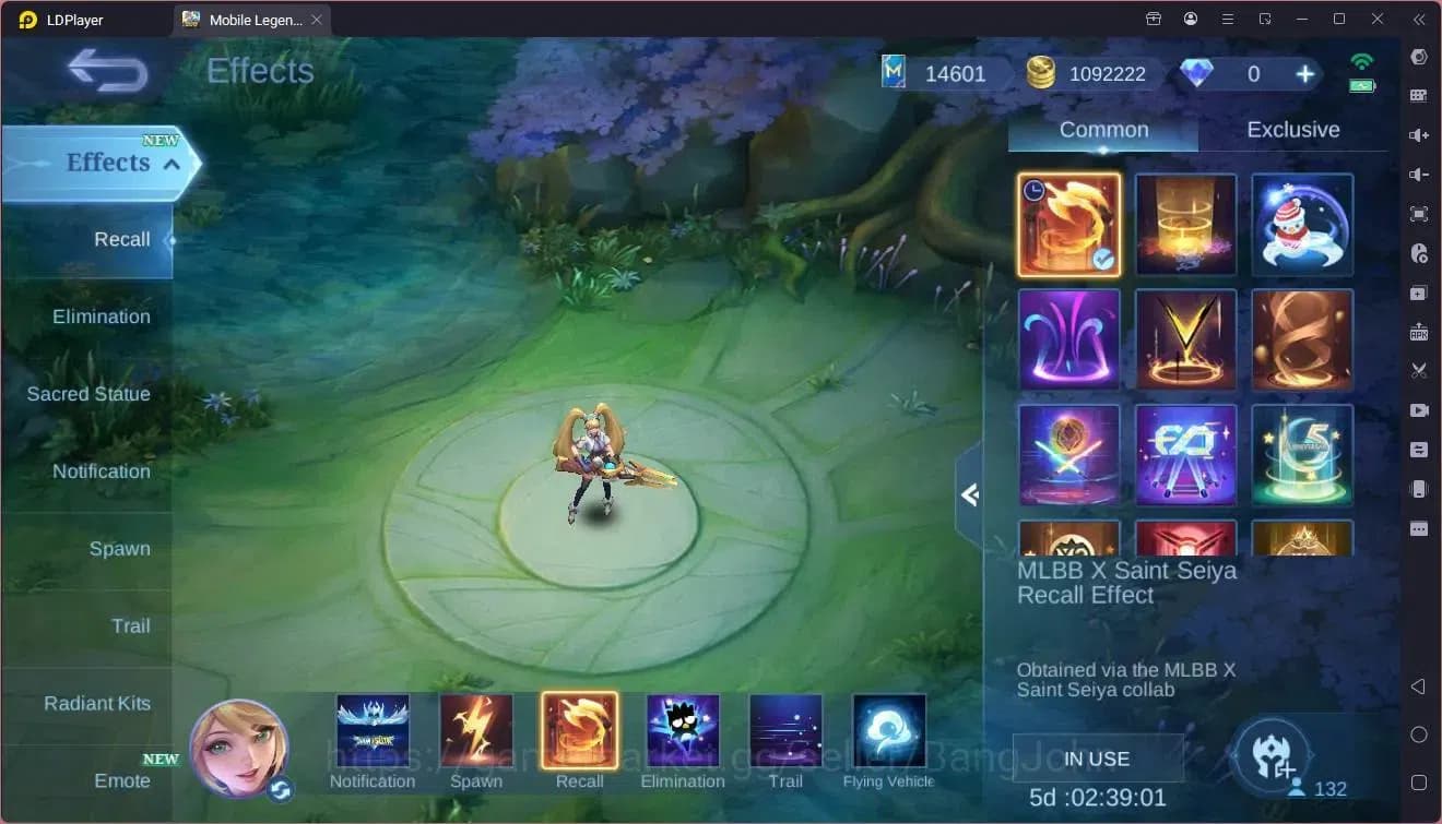 Mobile Legends: Bang Bang Accounts Global|Hero 139|Skin 317|Renowned|KOF Karina|Lucky image 14