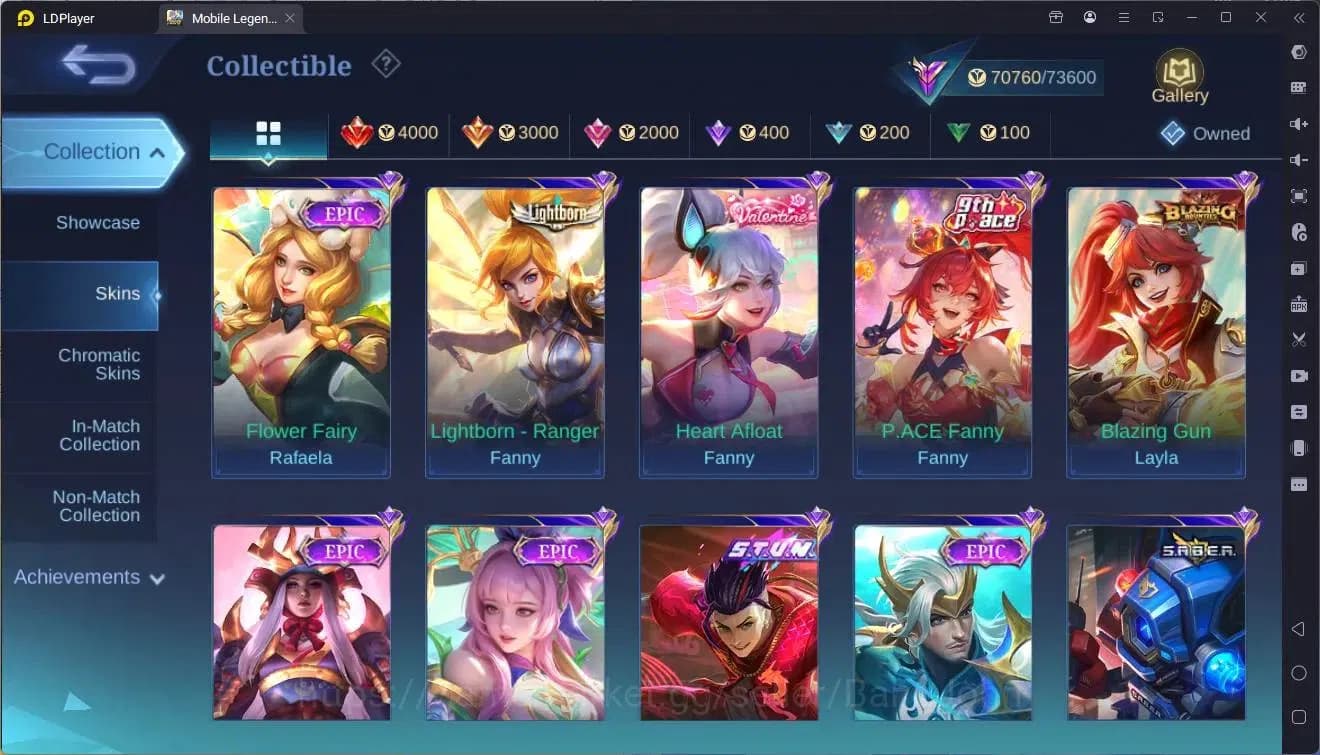 Mobile Legends: Bang Bang Accounts Global|Hero 139|Skin 317|Renowned|KOF Karina|Lucky image 9